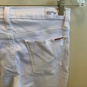 White Hudson skinny jeans